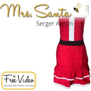 Mrs. Santa Apron + Video Course