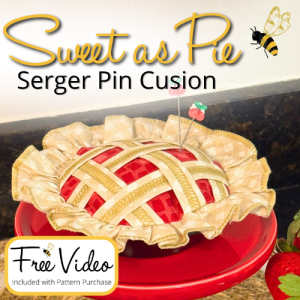 Sweet as Pie Pin Cushion + Video Course